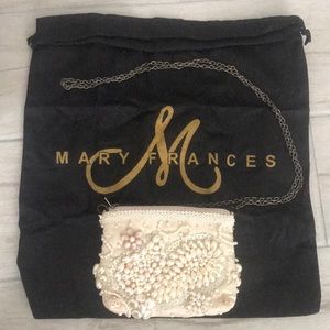 Mary Frances Bridal Crossbody Clutch